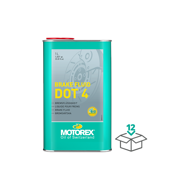 Brake fluid MOTOREX Brake Fluid DOT 4 – 1L