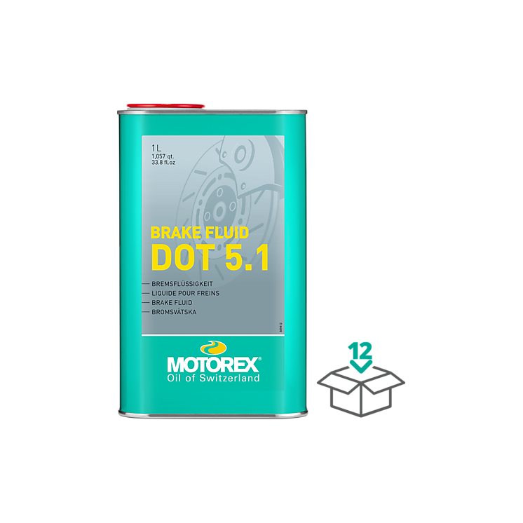 Brake fluid MOTOREX Brake Fluid DOT 5.1 – 1L