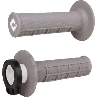 Manopole ODI V2 LOCK-IN semi zigrinate grigie
