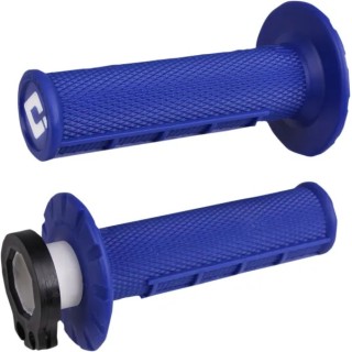 Manopole ODI V2 LOCK-IN semi zigrinate blu