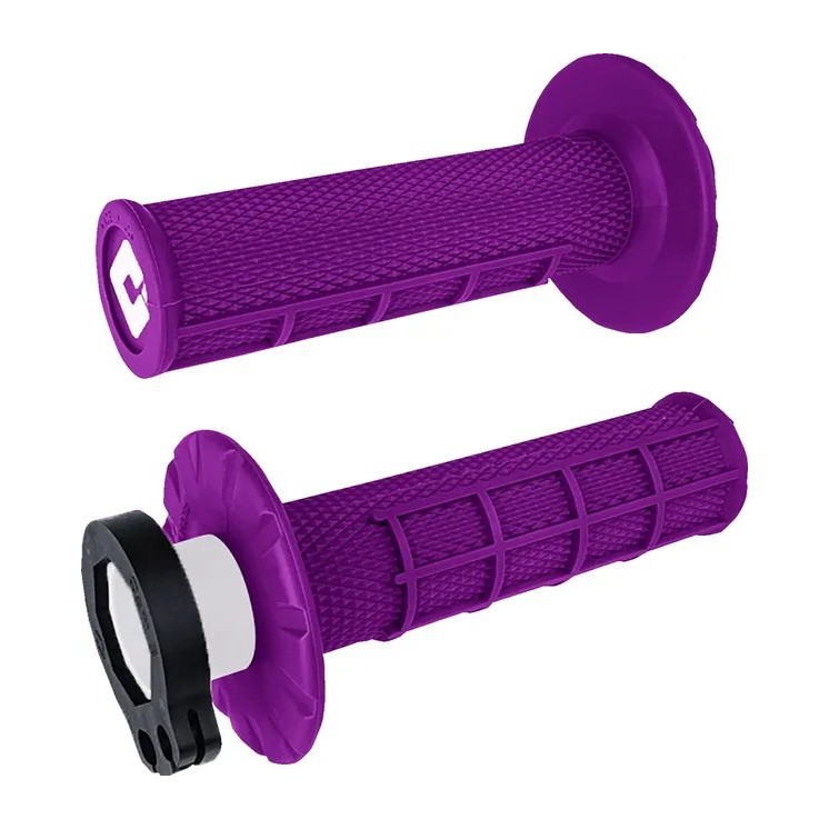 Manopole ODI V2 LOCK-IN semi zigrinate viola